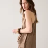 Summum 2s3489 Dark clay singlet silky touch dark clay - Afbeelding 4