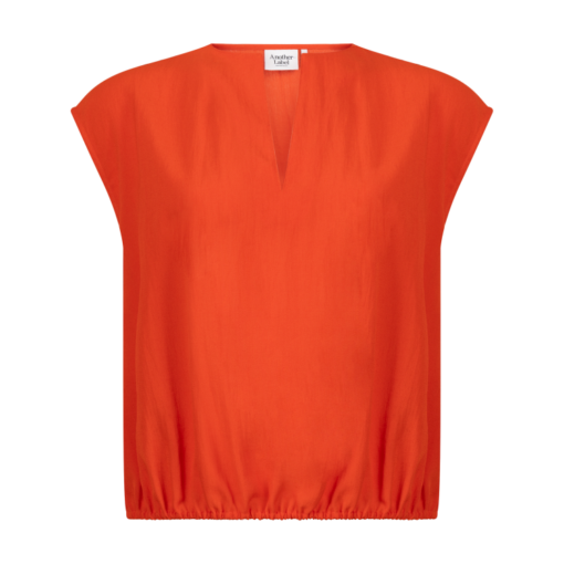 Alternative view of Another-Label Aurore top spicy orange