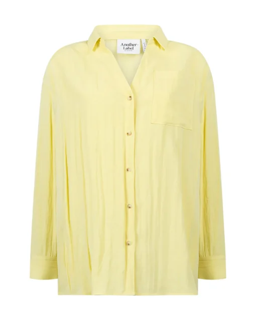 Alternative view of Another-Label Boisy shirt lemon grass