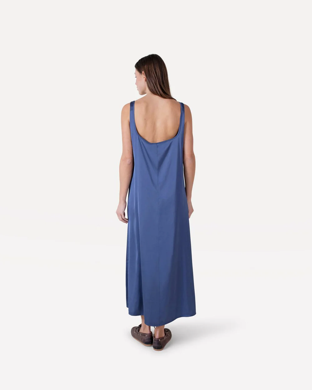 Another-Label Idette dress crown blue - Afbeelding 3