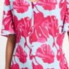 pom amsterdam dresses jurk urban flora blue 1221484524