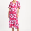 pom amsterdam dresses jurk urban flora blue 1221484526