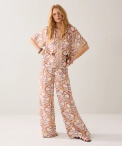 Summum 2s3284 top art deco print multicolour
