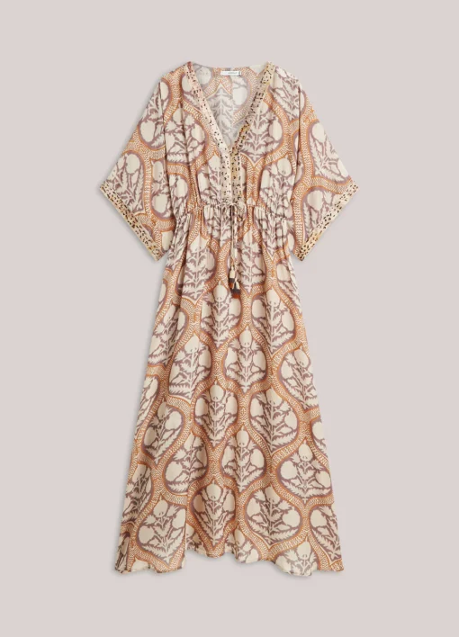 Alternative view of Summum 5s1604 dress art deco print multicolour