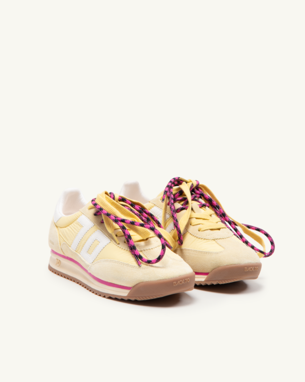 Back70 Jogger N26-203 spongy nylon light yellow - Afbeelding 2