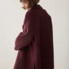 Summum W26 1s1308 Coat wool classic dark burgundy - Afbeelding 6