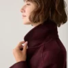 Summum W26 1s1308 Coat wool classic dark burgundy - Afbeelding 5