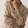 Summum W26 1s1330 Blazer twill melange light taupe - Afbeelding 6