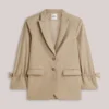Summum W26 1s1330 Blazer twill melange light taupe - Afbeelding 2