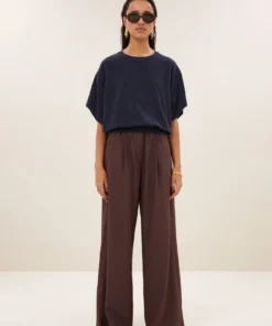 By-Bar W26 Pre-Fall Nuki slub top midnight