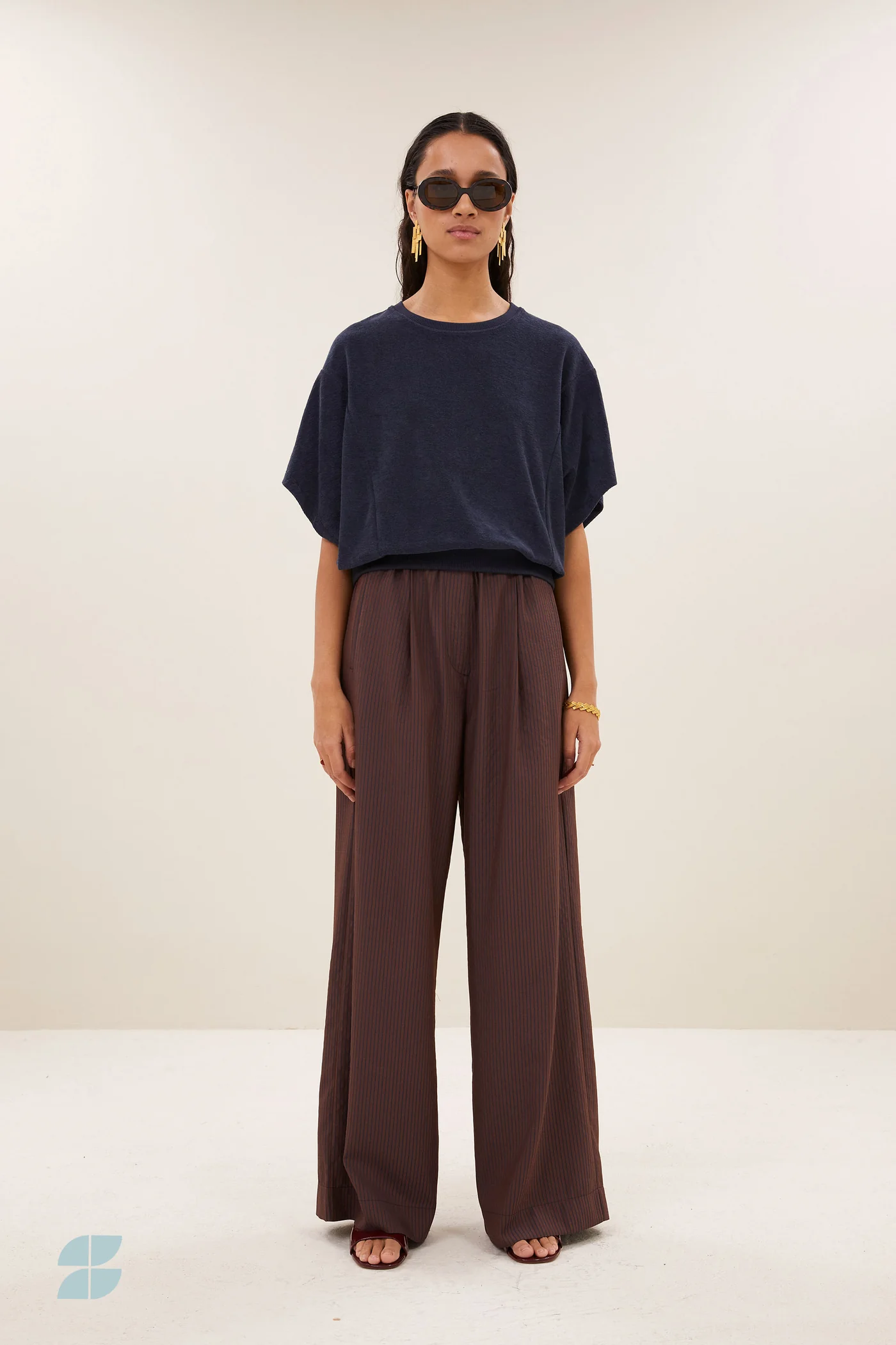 By-Bar W26 Pre-Fall Nuki slub top midnight