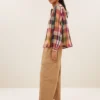 By-Bar W26 Pre-Fall Nyka rainbow blouse rainbow check - Afbeelding 4