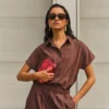 By-Bar W26 Pre-Fall Barley tan stripe blouse tanning stripe - Afbeelding 3