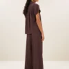 By-Bar W26 Pre-Fall Barley tan stripe blouse tanning stripe - Afbeelding 4