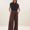 By-Bar W26 Pre-Fall Celin tan stripe pants tanning stripe
