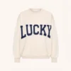 By-Bar W26 Pre-Fall Lili patchwork sweater oyster melee - Afbeelding 2