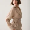 Summum W26 2s3521 Top wrap lyocell blend light taupe - Afbeelding 6