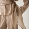 Summum W26 2s3521 Top wrap lyocell blend light taupe - Afbeelding 4
