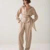 Summum W26 2s3521 Top wrap lyocell blend light taupe