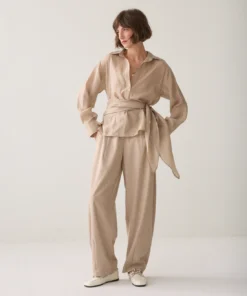 Summum W26 2s3521 Top wrap lyocell blend light taupe