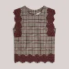 Summum W26 2s3525 Top check burgundy multicolour - Afbeelding 2
