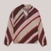 Summum W26 2s3560 Top v-neck stripe printed multicolour - Afbeelding 2
