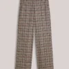 Summum W26 4s3040 Trousers check burgundy multicolour - Afbeelding 2
