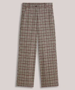 Alternative view of Summum W26 4s3040 Trousers check burgundy multicolour