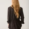 Summum W26 1S1325 Blazer viscose blend dark chocolate - Afbeelding 6
