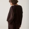 Summum W26 1s1326 Jacket punto milano dark chocolate - Afbeelding 6
