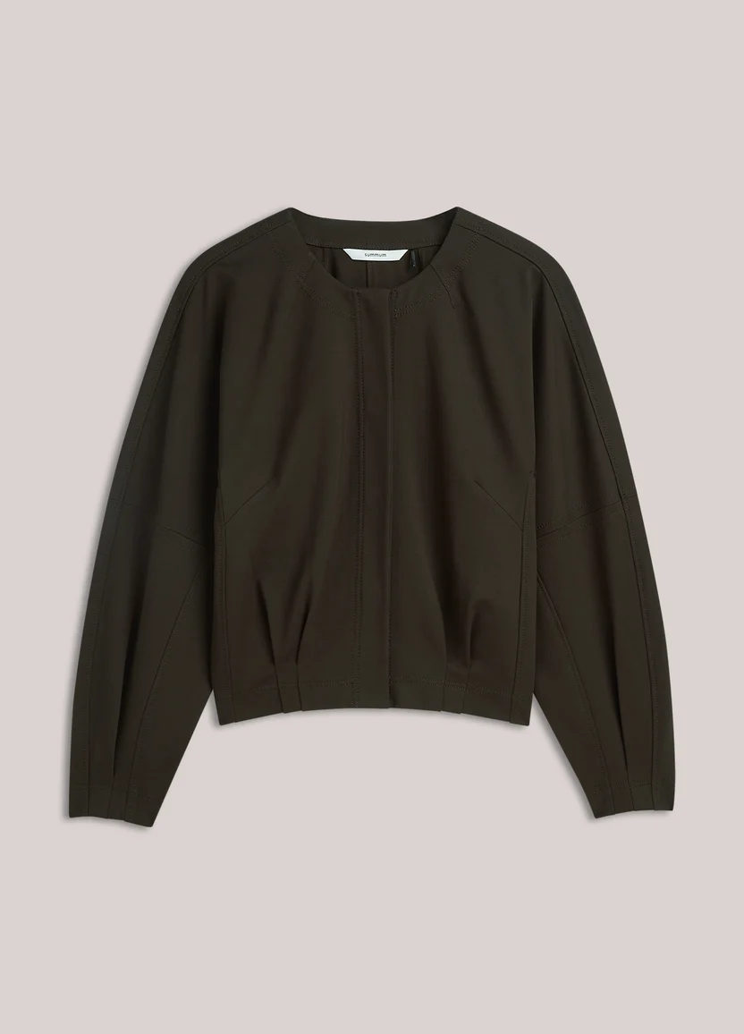 Summum W26 1s1326 Jacket punto milano dark chocolate - Afbeelding 2