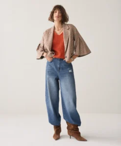 Summum W26 1s1331 Blazer check goji berry multicolour