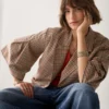 Summum W26 1s1331 Blazer check goji berry multicolour - Afbeelding 5