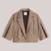Summum W26 1s1331 Blazer check goji berry multicolour - Afbeelding 2