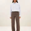 By-Bar W26 lise chambray blouse light blue - Afbeelding 3