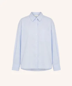 Alternative view of By-Bar W26 lise chambray blouse light blue