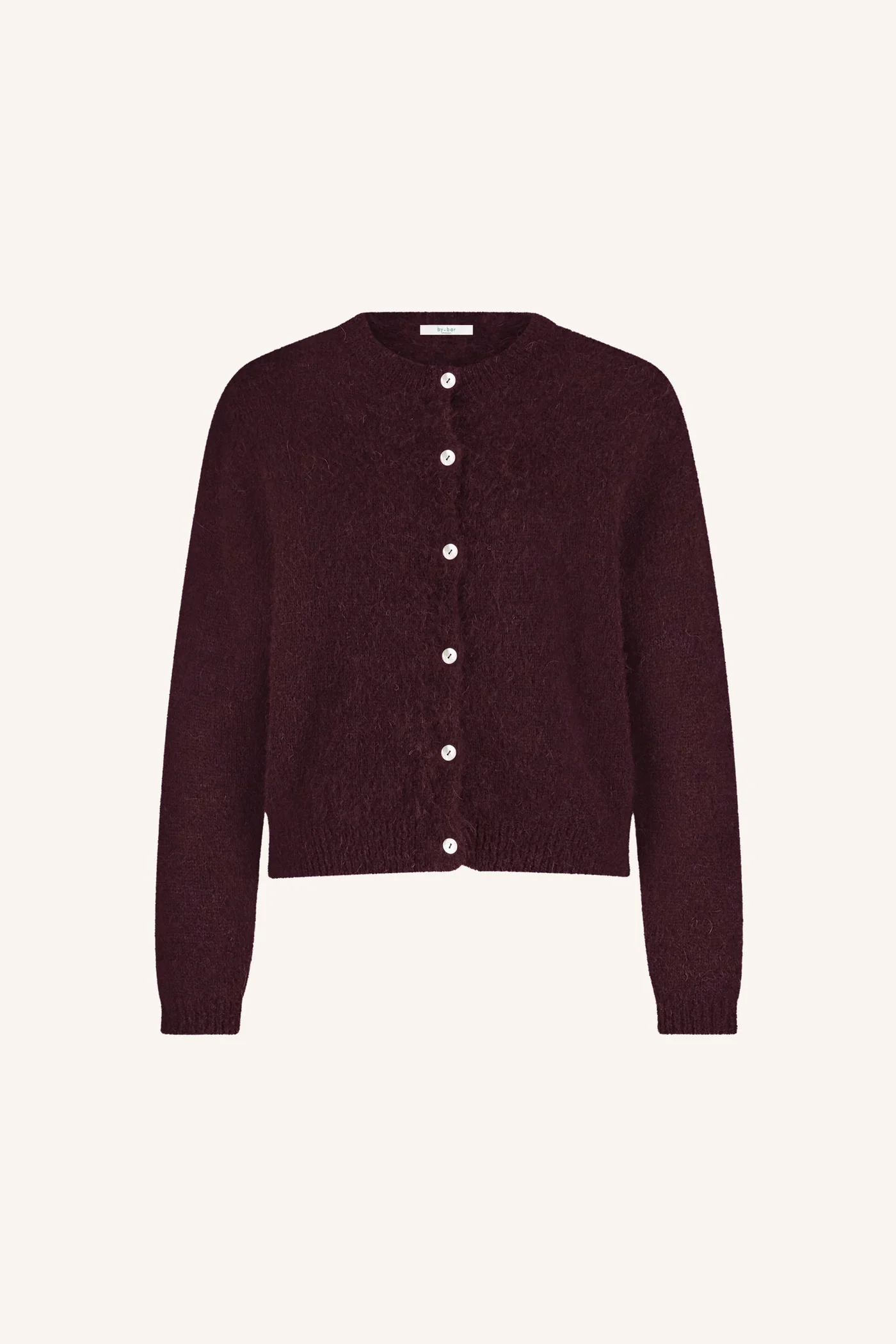 By-Bar W26 cleo cardigan deep wine - Afbeelding 2
