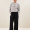 By-Bar W26 benji pine stripe pants dark pine stripe