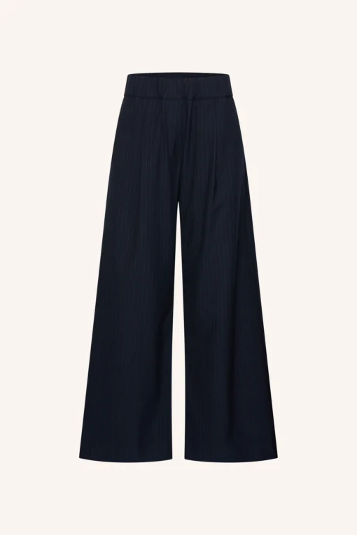 Alternative view of By-Bar W26 benji pine stripe pants dark pine stripe