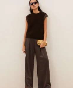 By-Bar W26 lodi metallic pants bronze