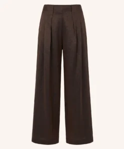Alternative view of By-Bar W26 lodi metallic pants bronze