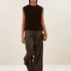 By-Bar W26 lodi metallic pants bronze - Afbeelding 4