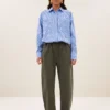 By-Bar W26 davi pants olive - Afbeelding 5
