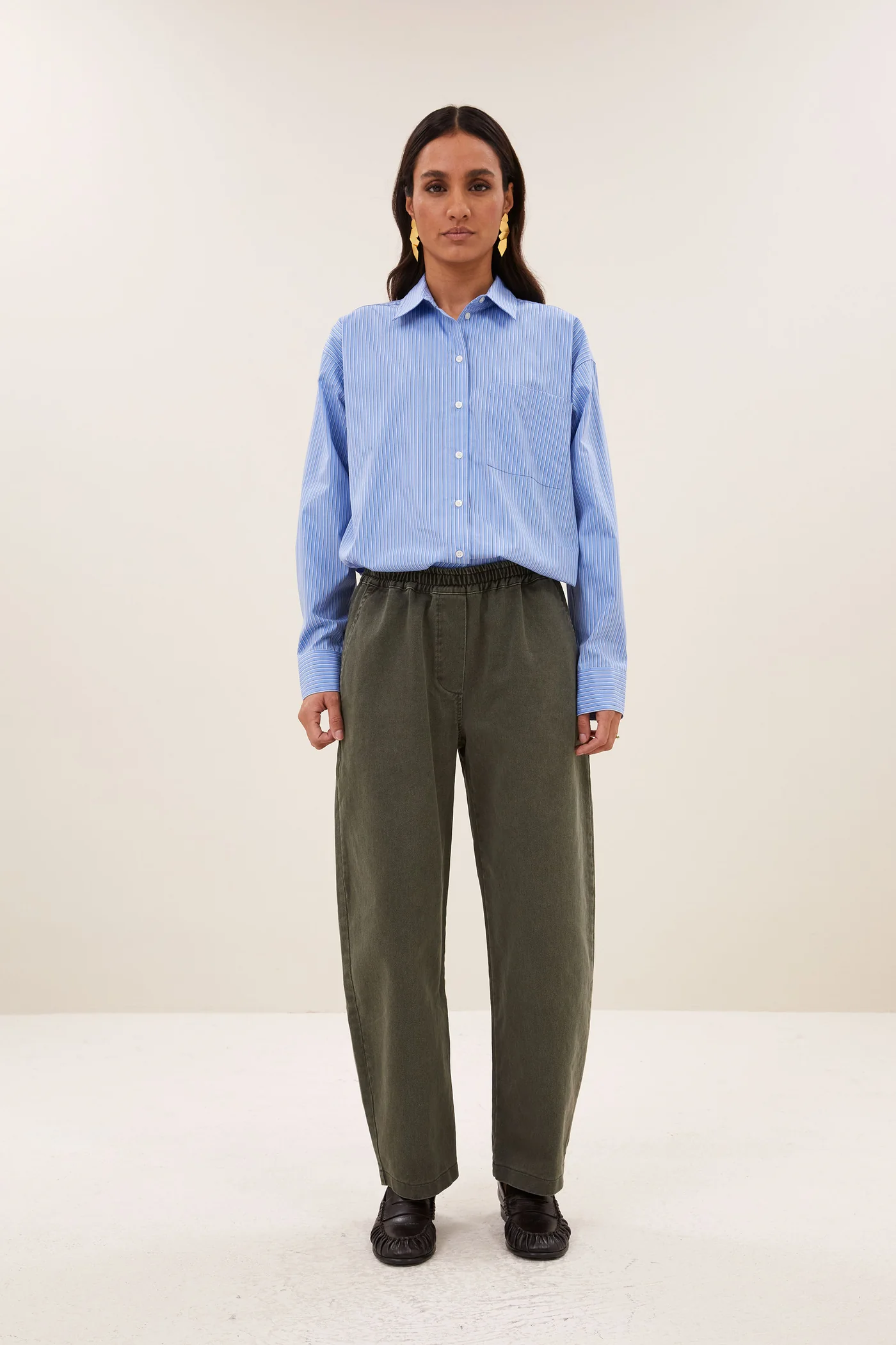 By-Bar W26 davi pants olive - Afbeelding 5