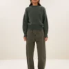By-Bar W26 davi pants olive - Afbeelding 3