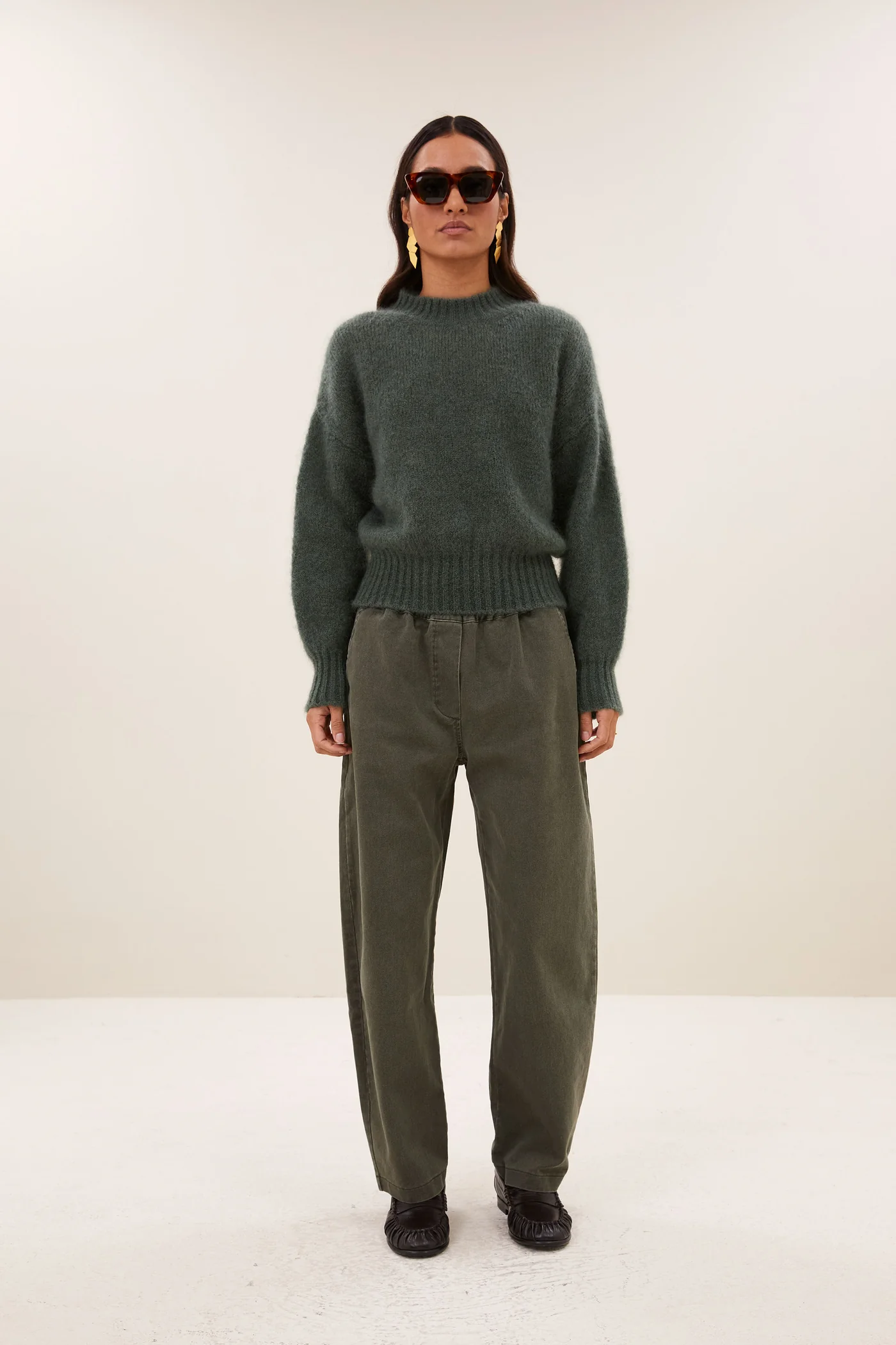 By-Bar W26 davi pants olive - Afbeelding 3