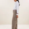 By-Bar W26 edda pants biscuit melee - Afbeelding 2