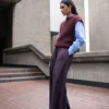 By-Bar W26 sef pants dark wine - Afbeelding 6