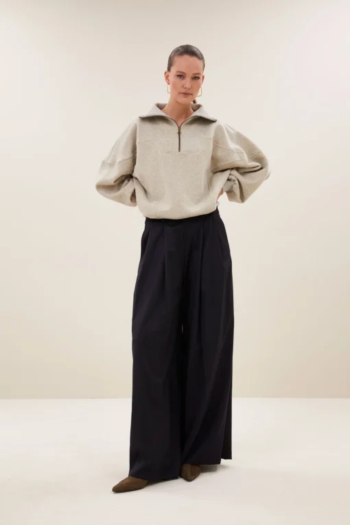 By-Bar W26 roos sparkle sweater gold