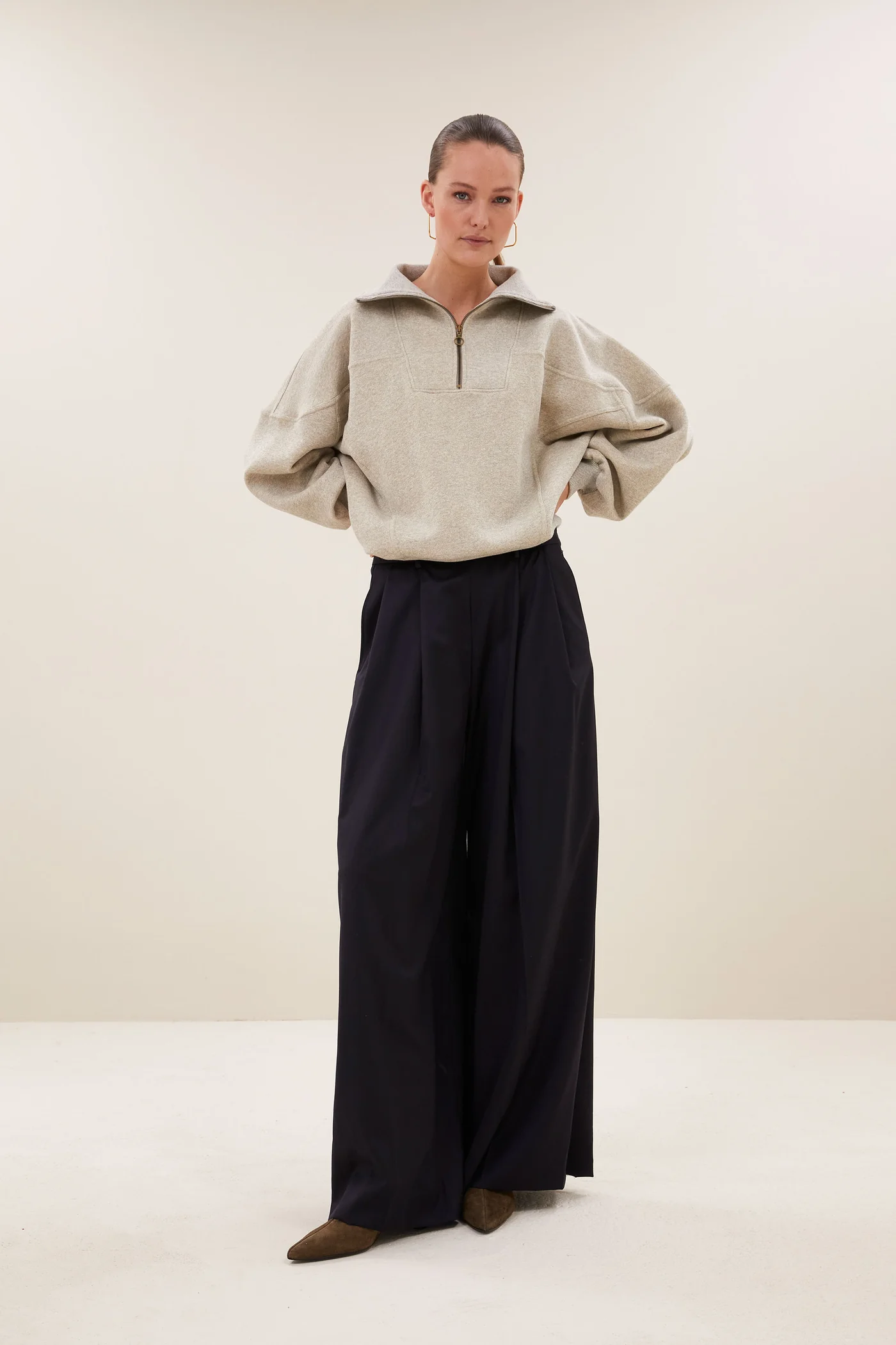 By-Bar W26 roos sparkle sweater gold
